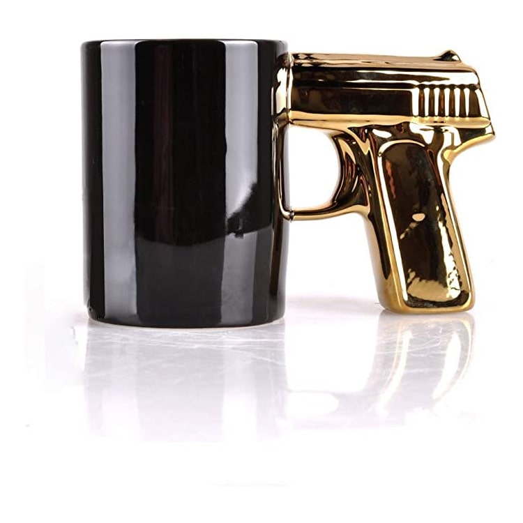Six inch Gun at Battery Peck Coffee Mug by SAURAVphoto Online Store - Pixels