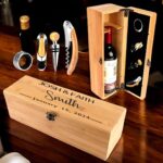 Wine Box with 5 Wine Accessories Set