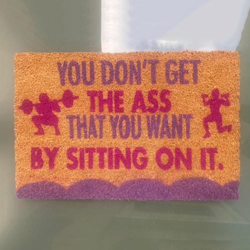 Gym Motivational Doormat