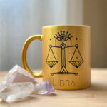 Libra Gold Mug